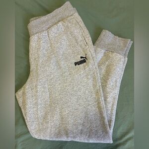 Puma Light Gray Joggers